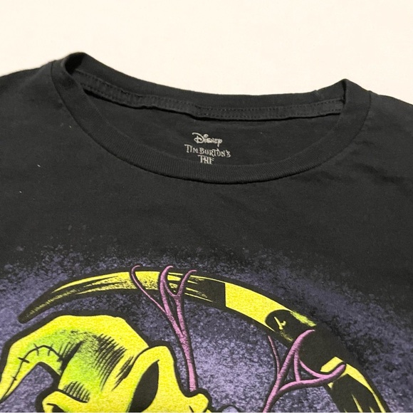Disney Nightmare Before Christmas Oogie Boogie T-Shirt Lock Shock Barrel Medium - Picture 3 of 16